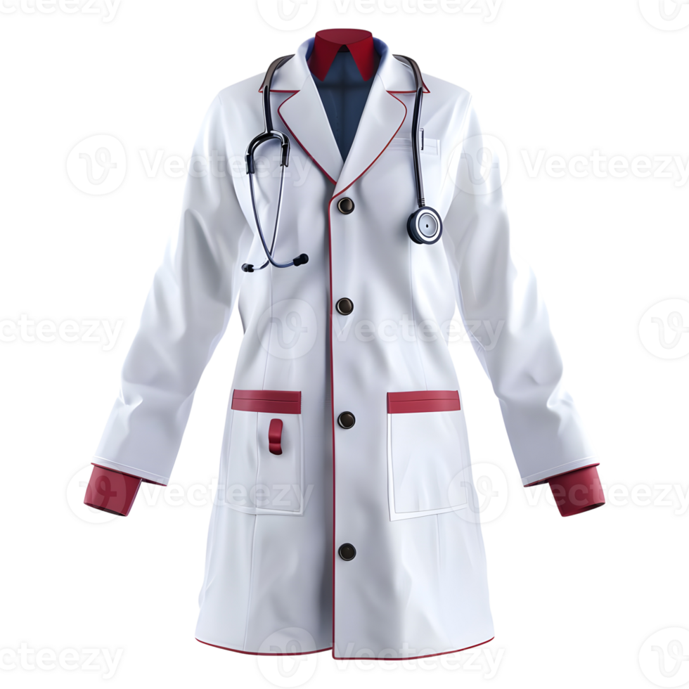 Doctor Suit on Transparent background png