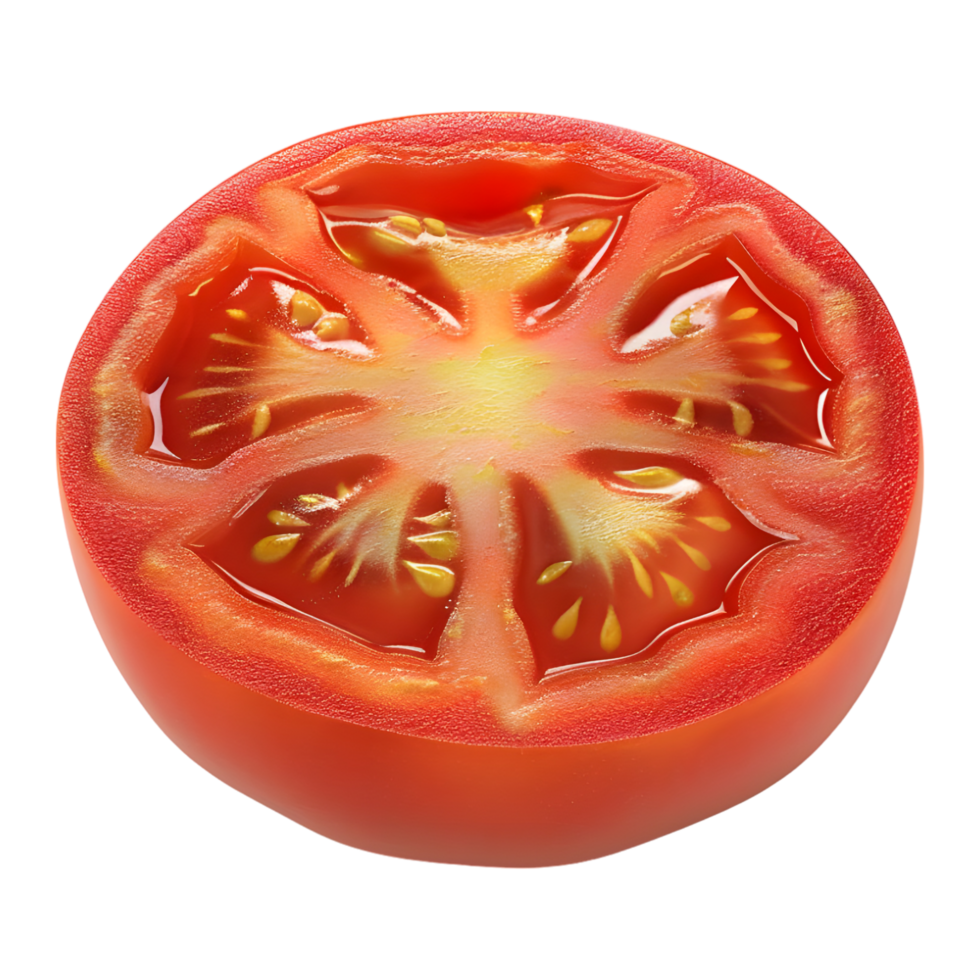 Red Tomato on Transparent background png