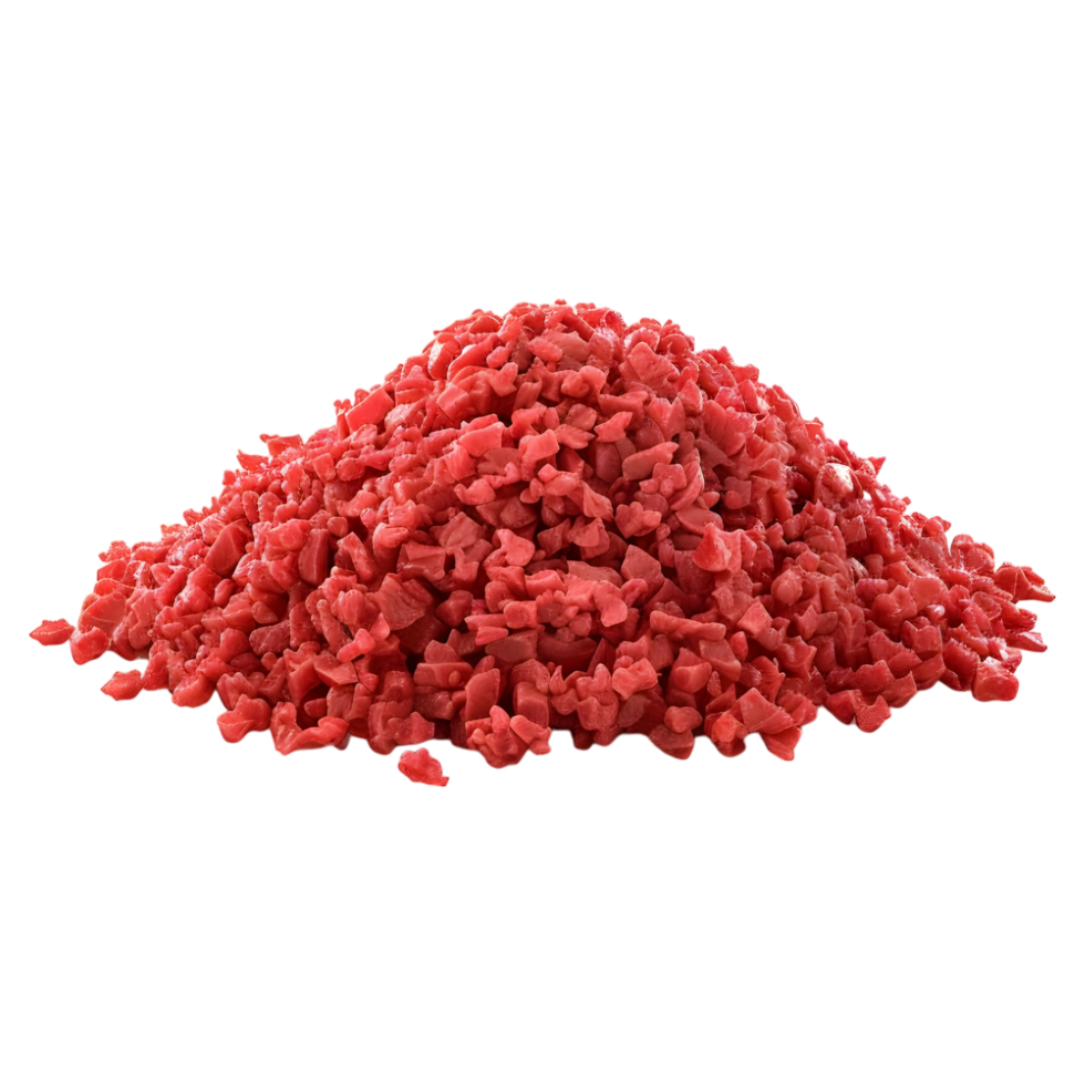 Raw Grind Meat on Transparent background png