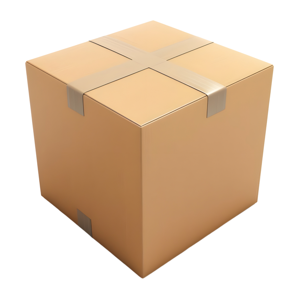 Blank Box on Transparent background png