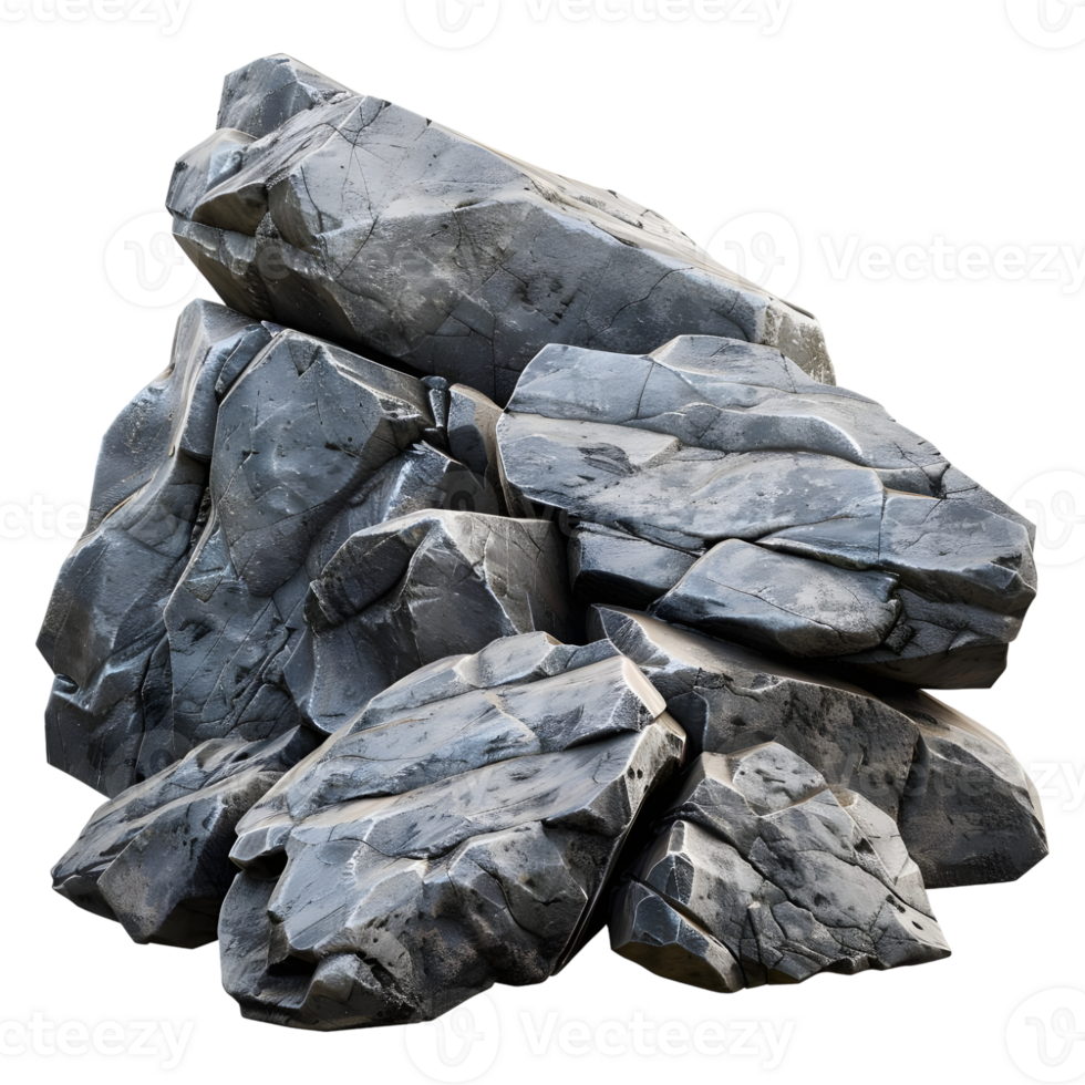 Big Rock Pieces on Transparent background png