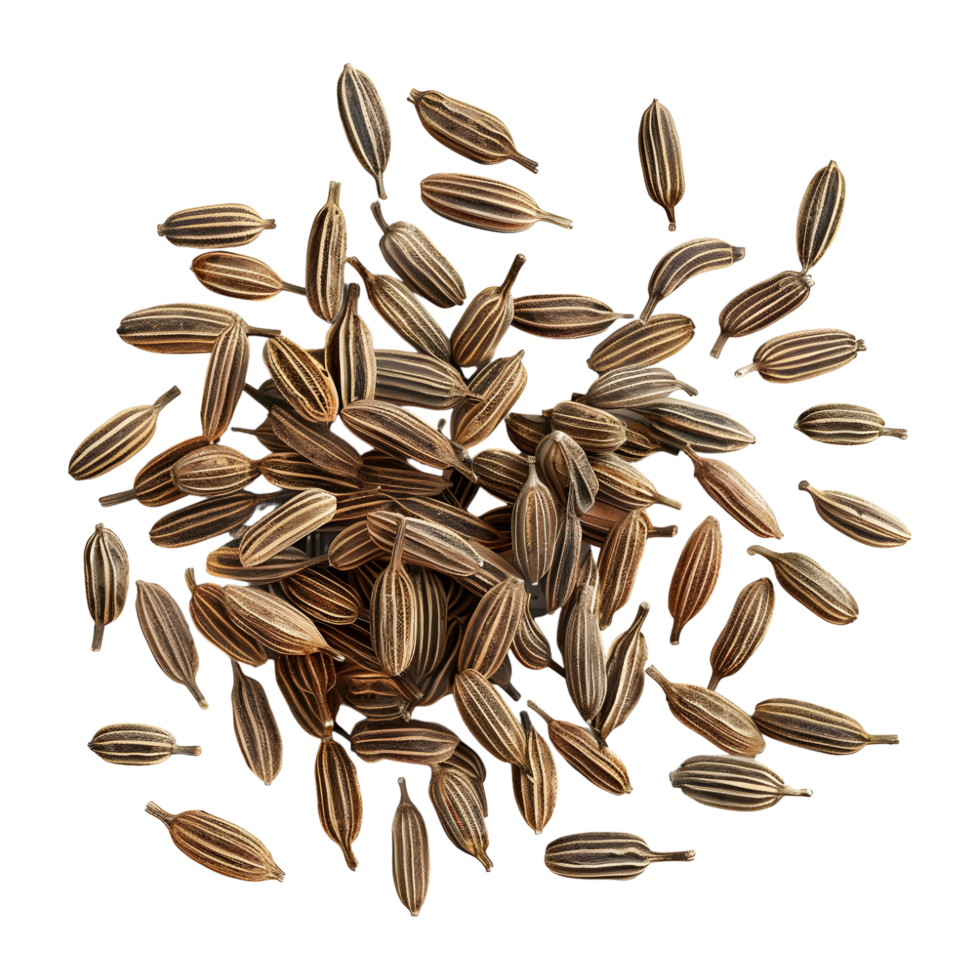 Coriander Seeds on Transparent background png