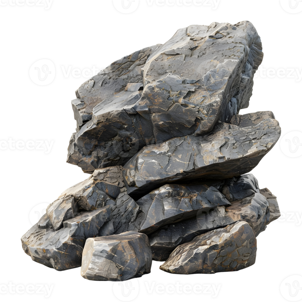 Big Rock Pieces on Transparent background png