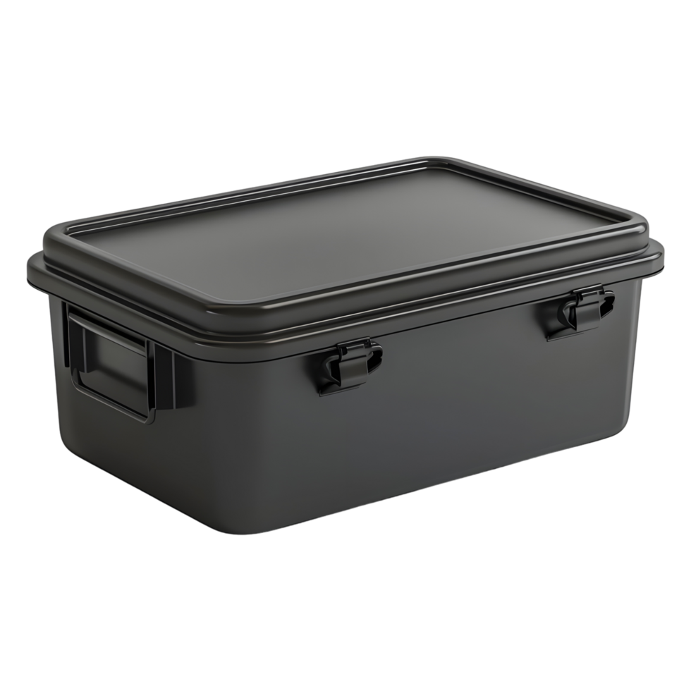 Black Empty Box on Transparent background png