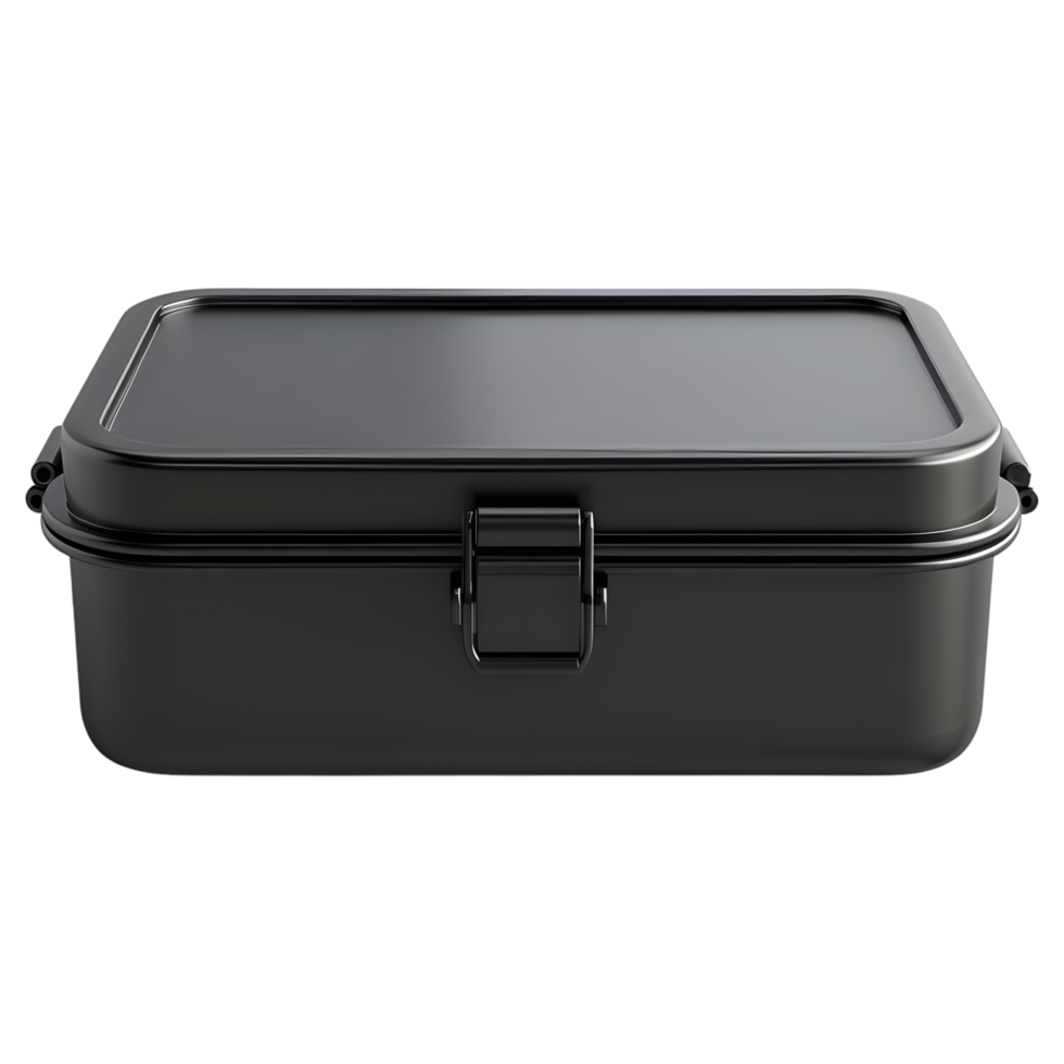 Black Empty Box on Transparent background png