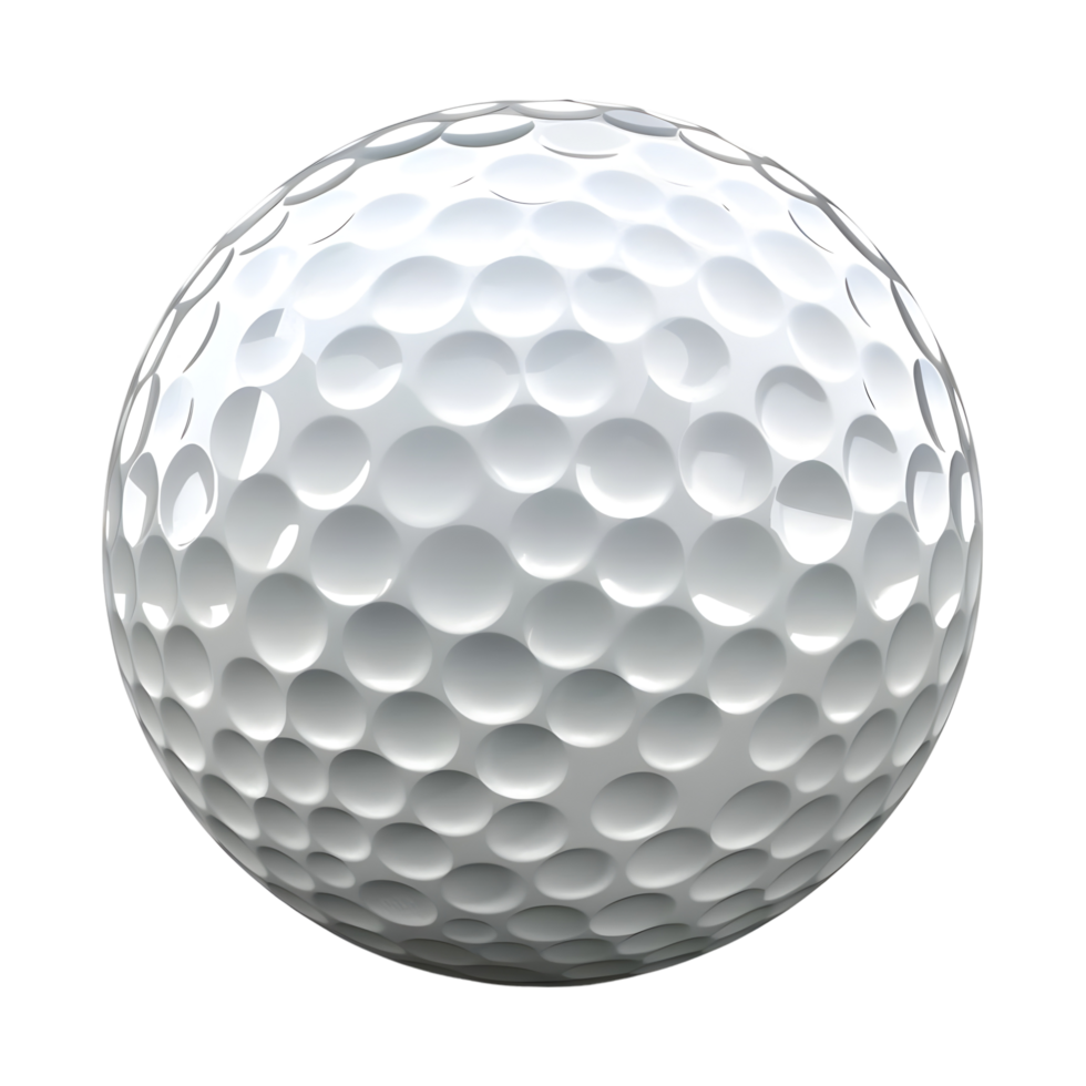 Golf Ball on Transparent background png