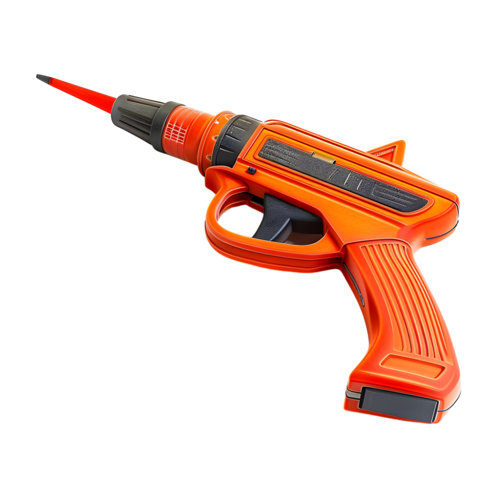 3D Rendering of a Drilling Machine on Transparent Background png