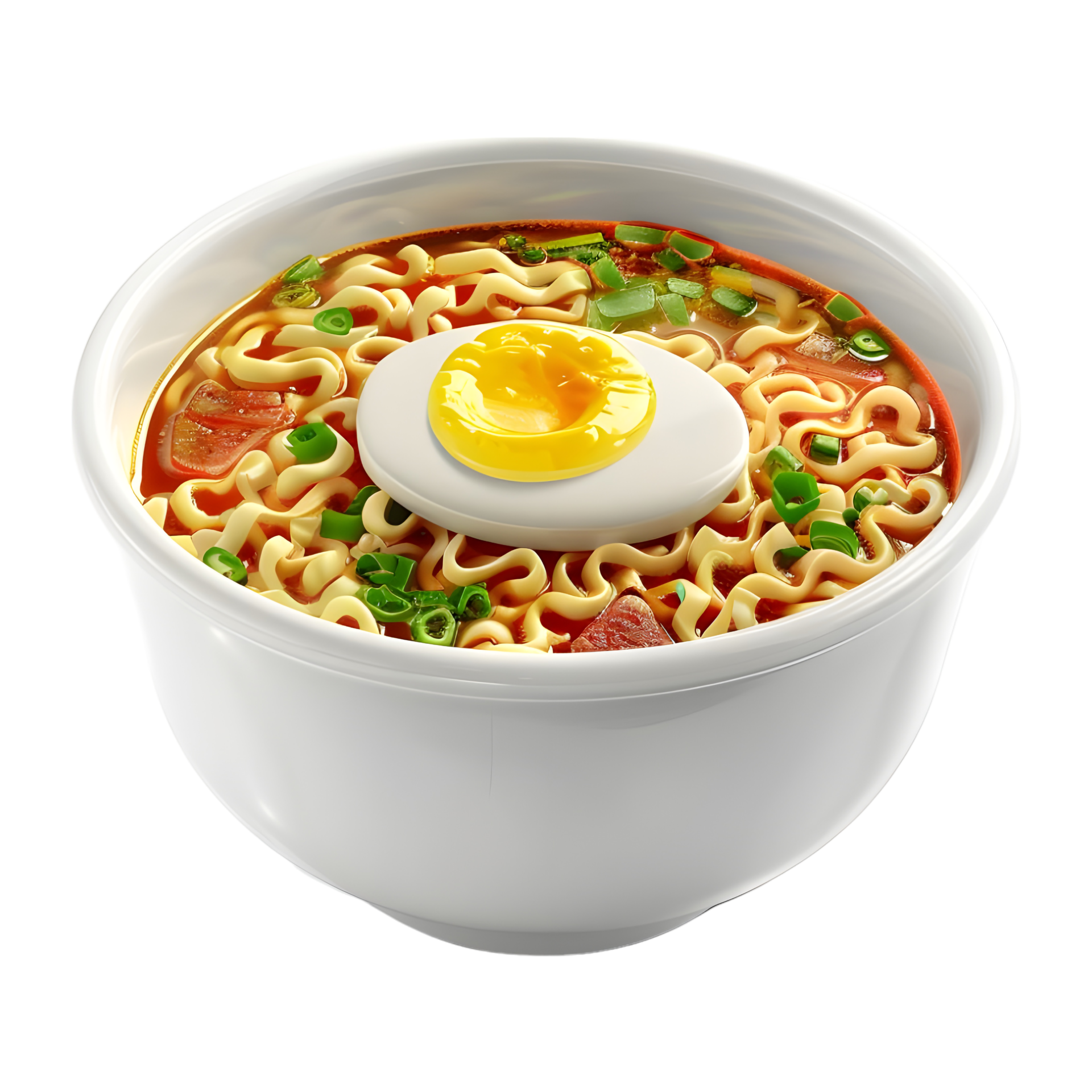3D Rendering of a Noddle's on Transparent Background 44017696 PNG