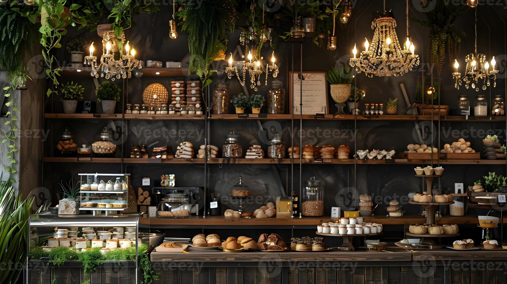 Charming Rustic Retail Space Brimming with Artisanal Wares and Warm Ambiance photo