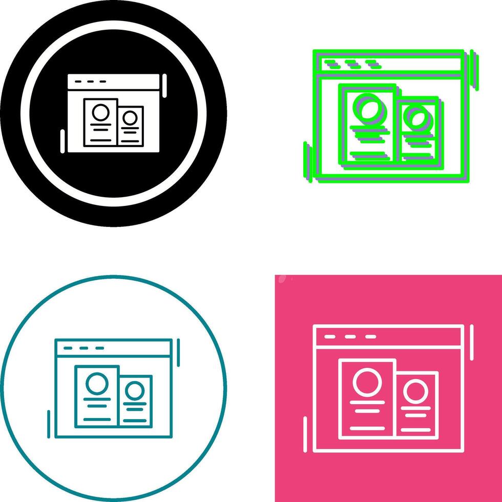 User Icon Design vector