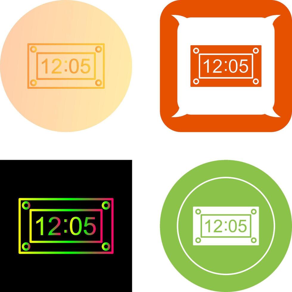 Unique Timer Icon Design vector