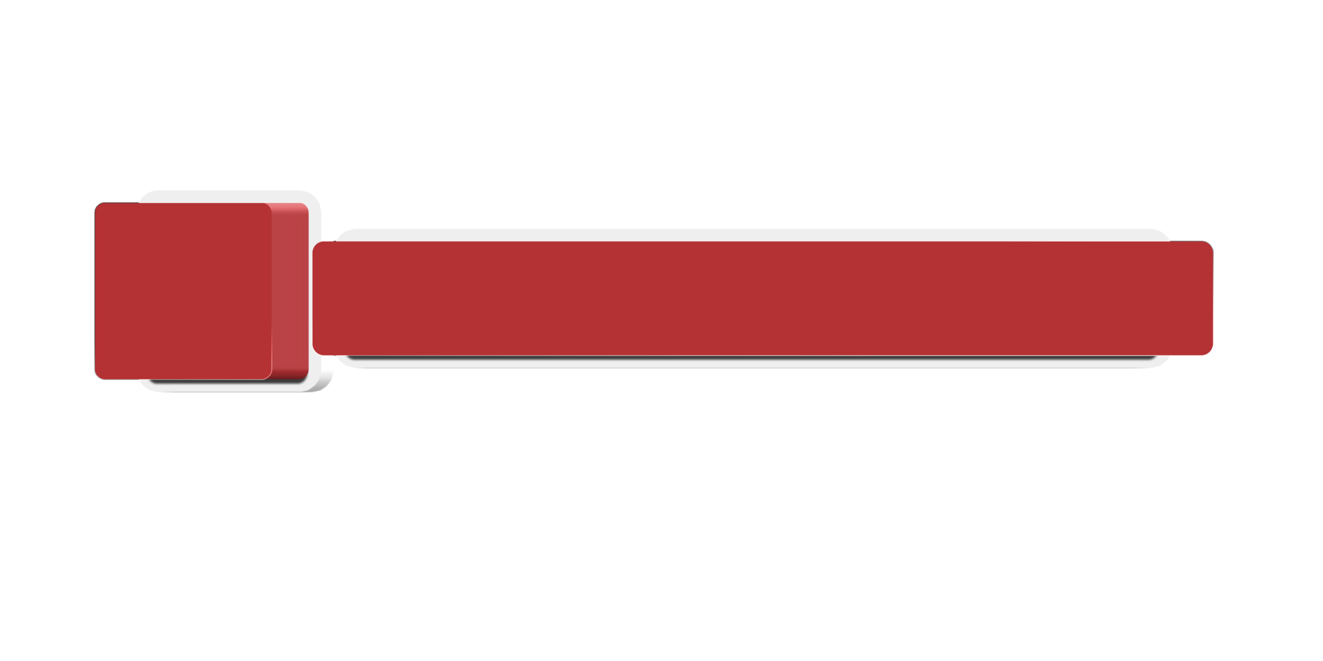 Red News Label Banner Lower Third for social media channel png