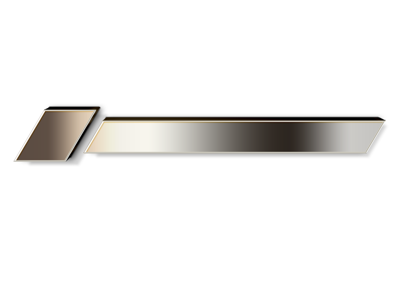 Lower third title frame label banner for tv media png