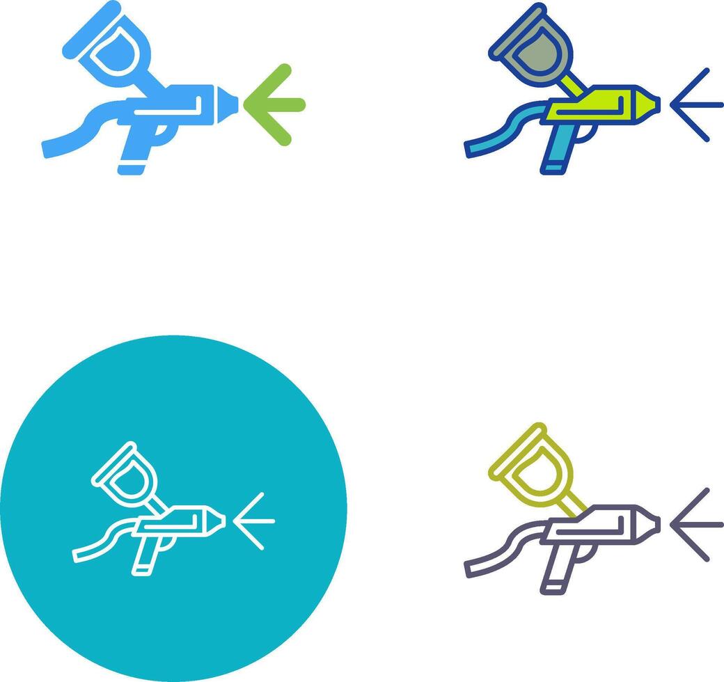 Airbrush Icon Design vector