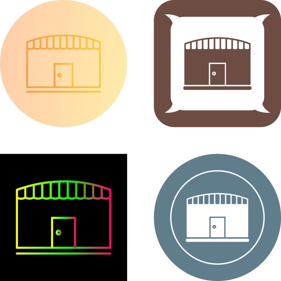 Unique Shop Icon Design vector