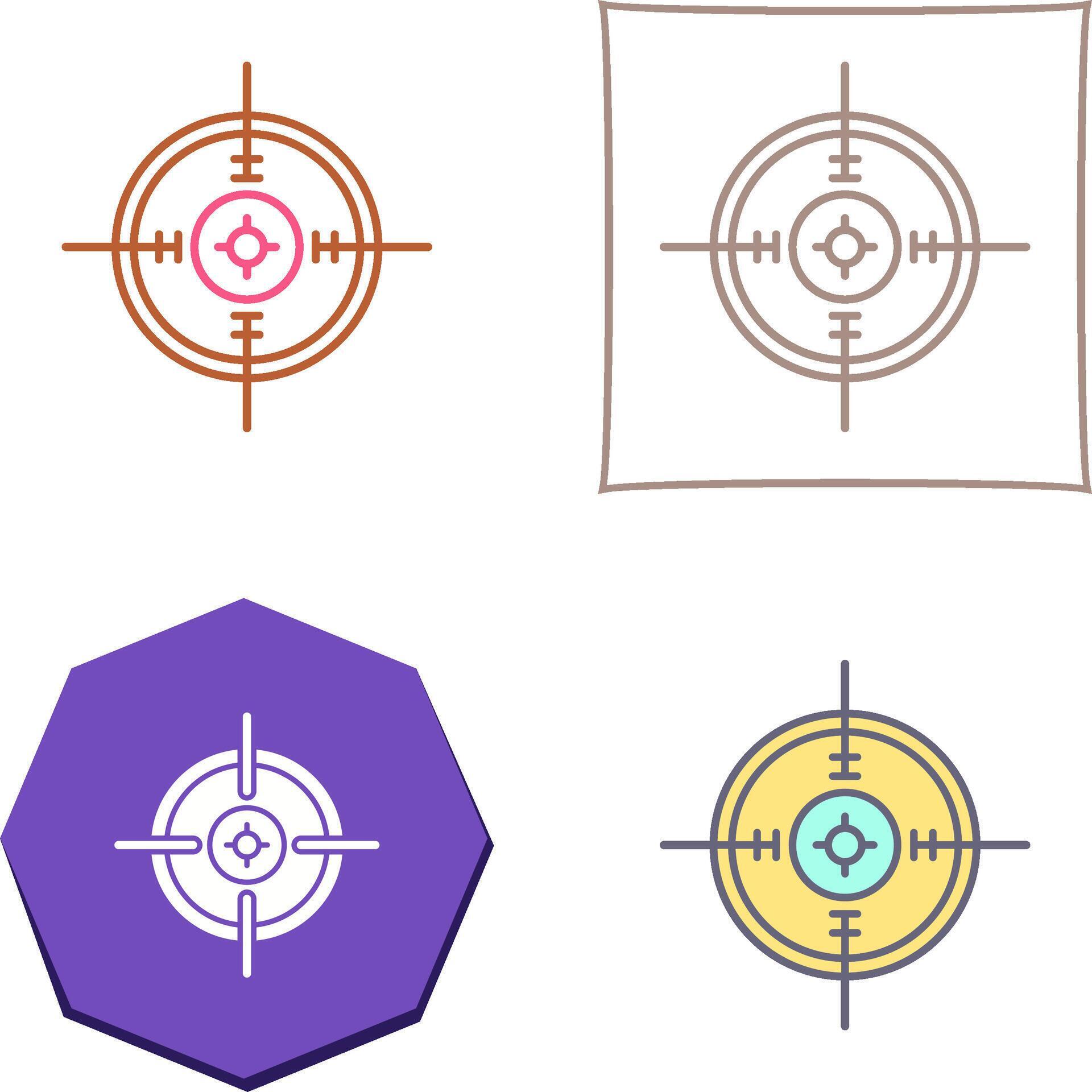 Aim Icon Design 44023430 Vector Art at Vecteezy