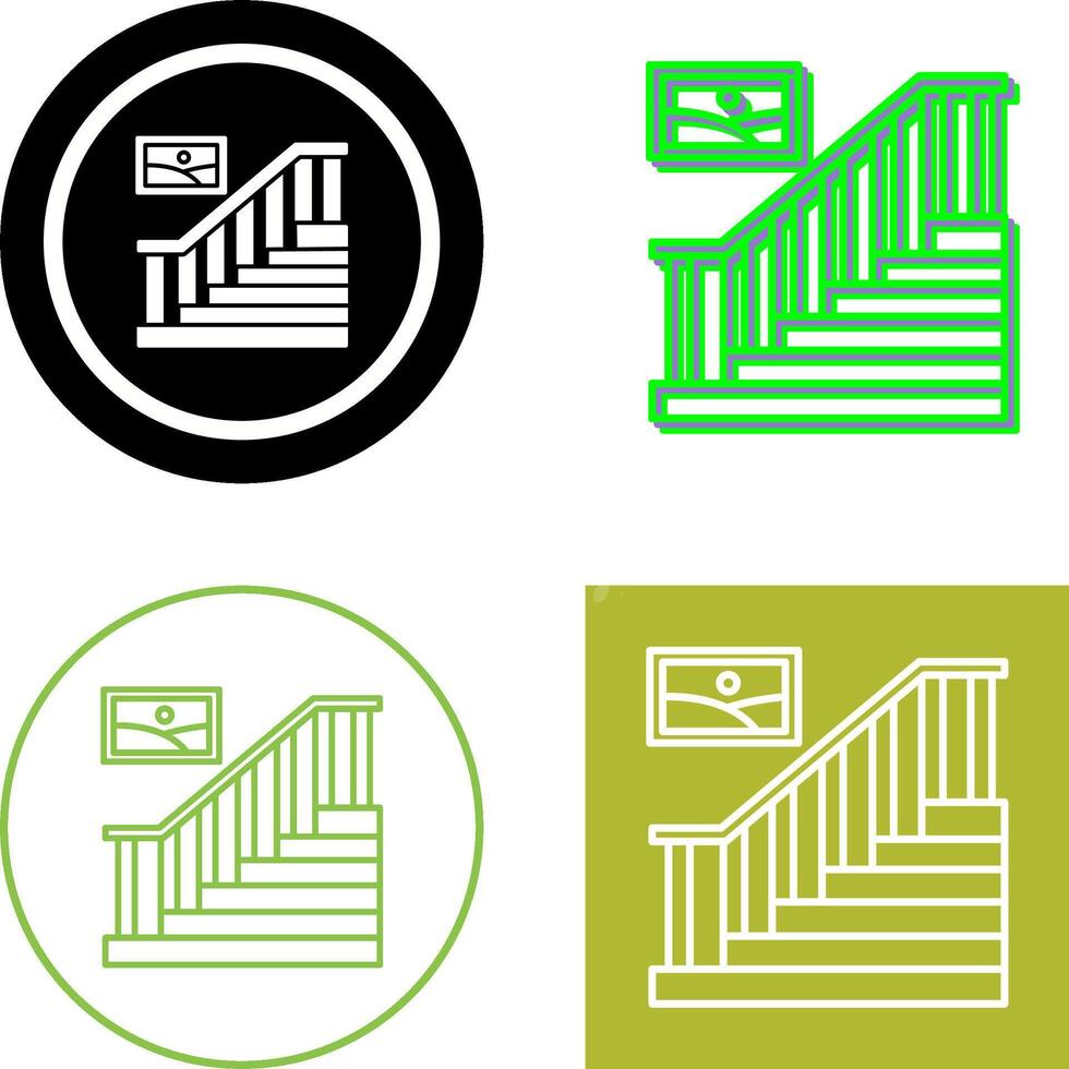 Stair Icon Design vector