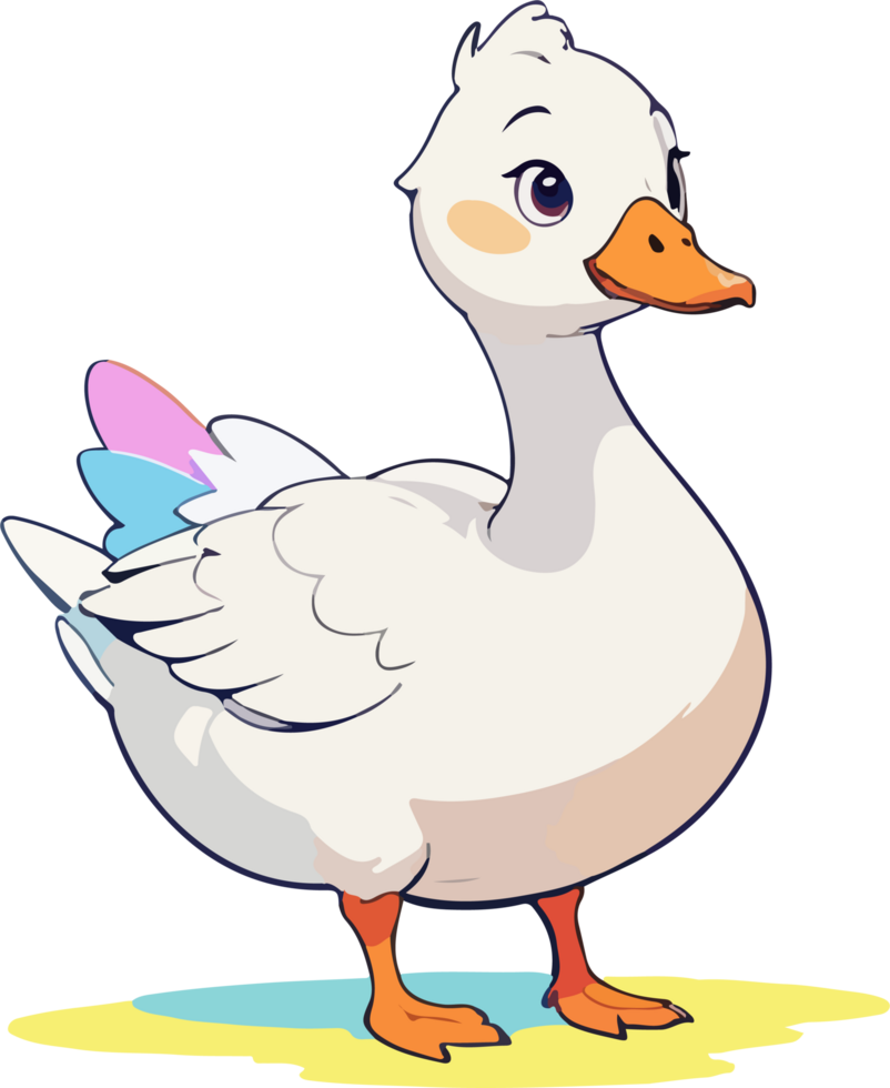 Goose Bird Cartoon png