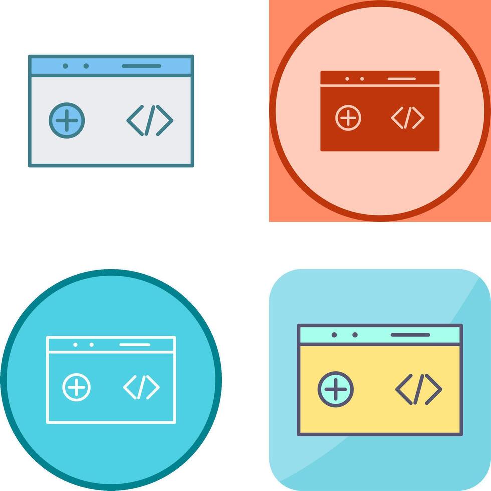 Unique Clean Code Icon Design 44023809 Vector Art at Vecteezy