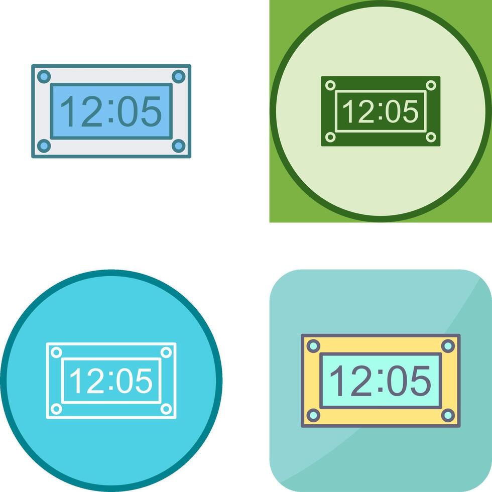 Unique Timer Icon Design vector