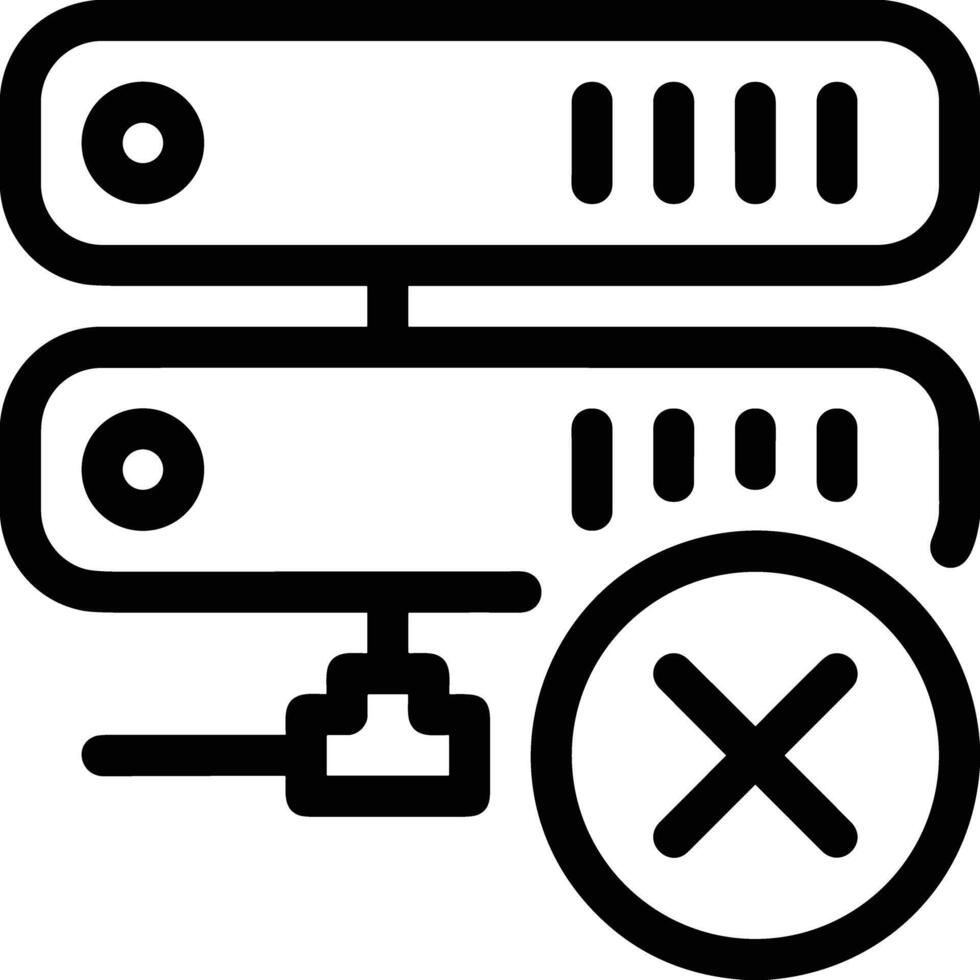 Storage data icon symbol image for database illustration vector