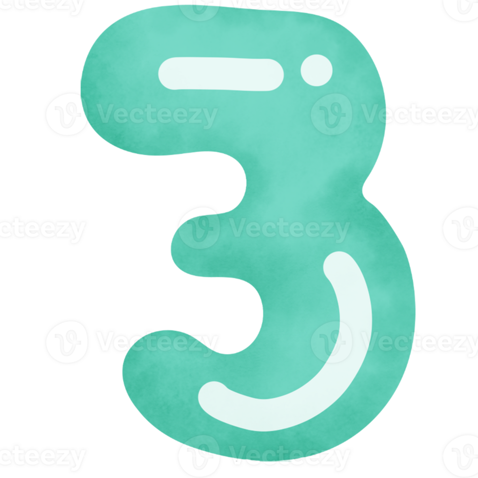 cute number . png