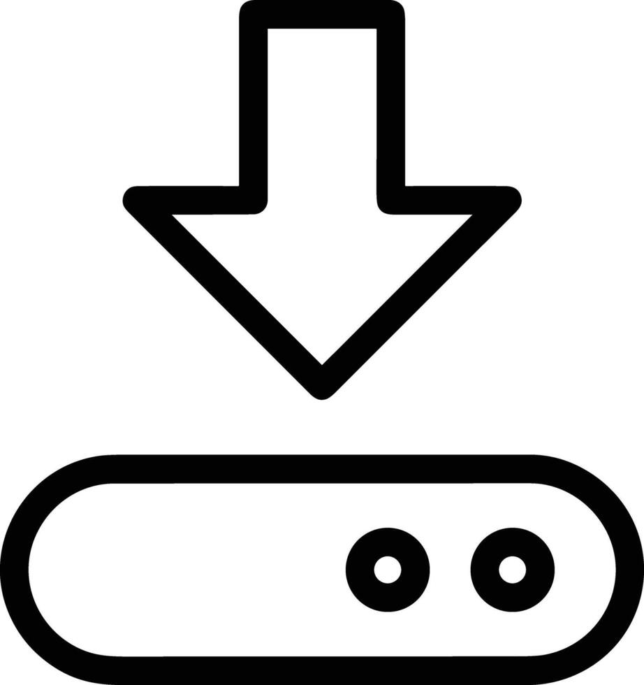 Storage data icon symbol image for database illustration vector