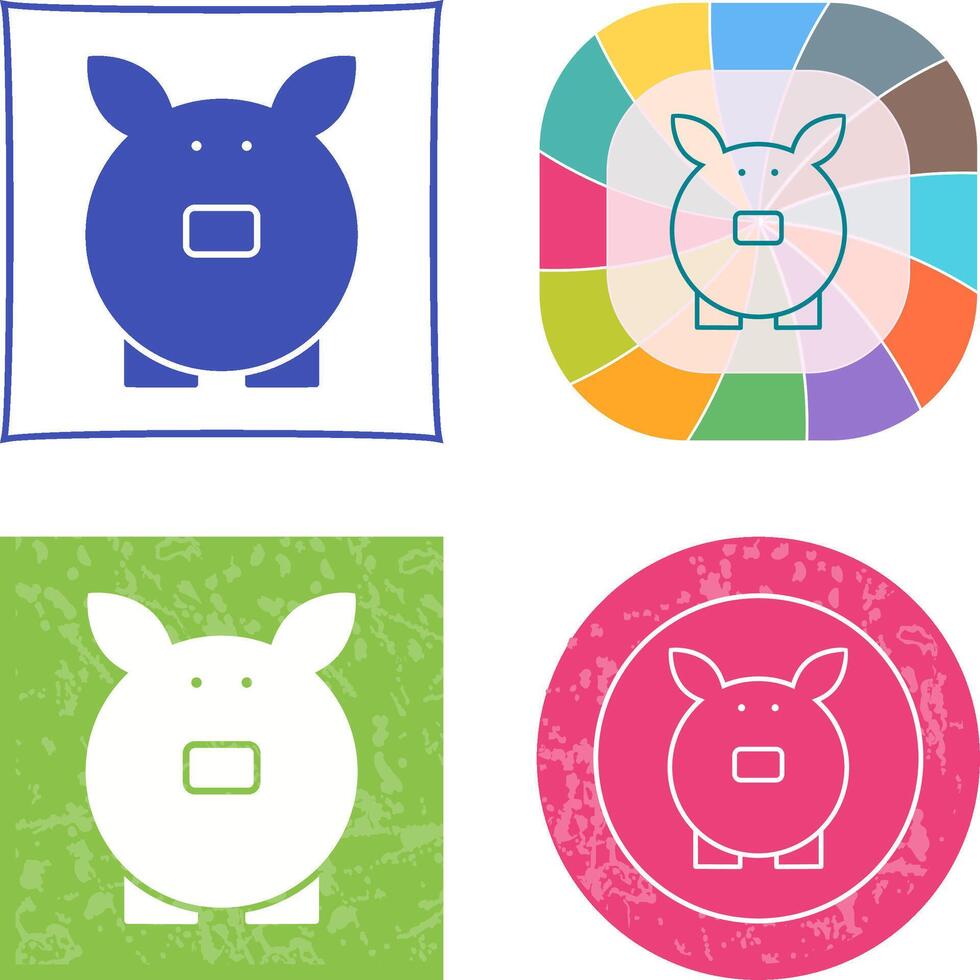 Unique Savings Icon Design vector