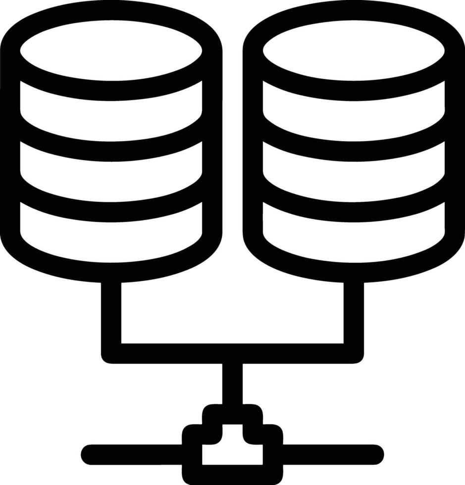 Storage data icon symbol image vector