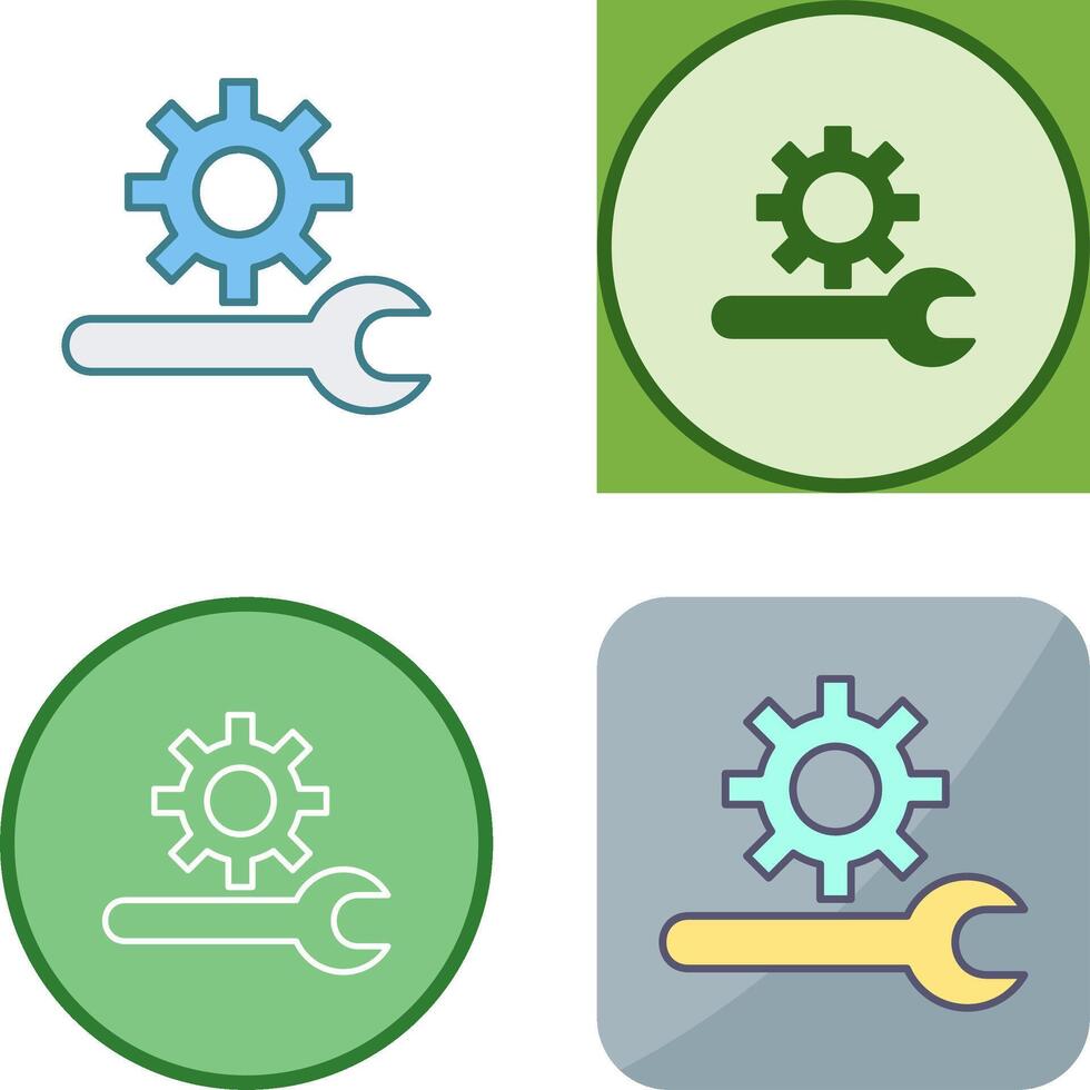 Unique Technical Support Icon Design vector