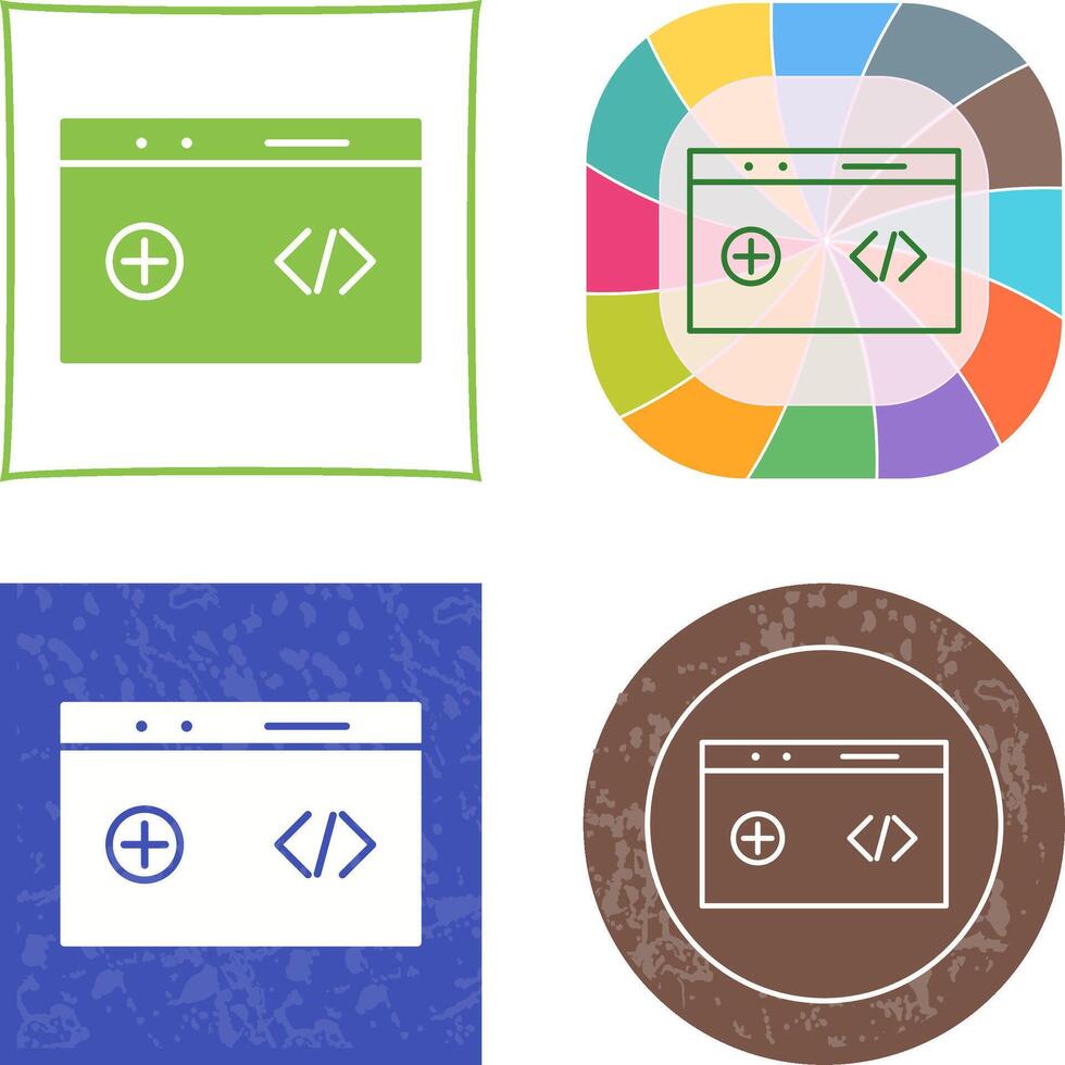 Unique Clean Code Icon Design 44024481 Vector Art at Vecteezy