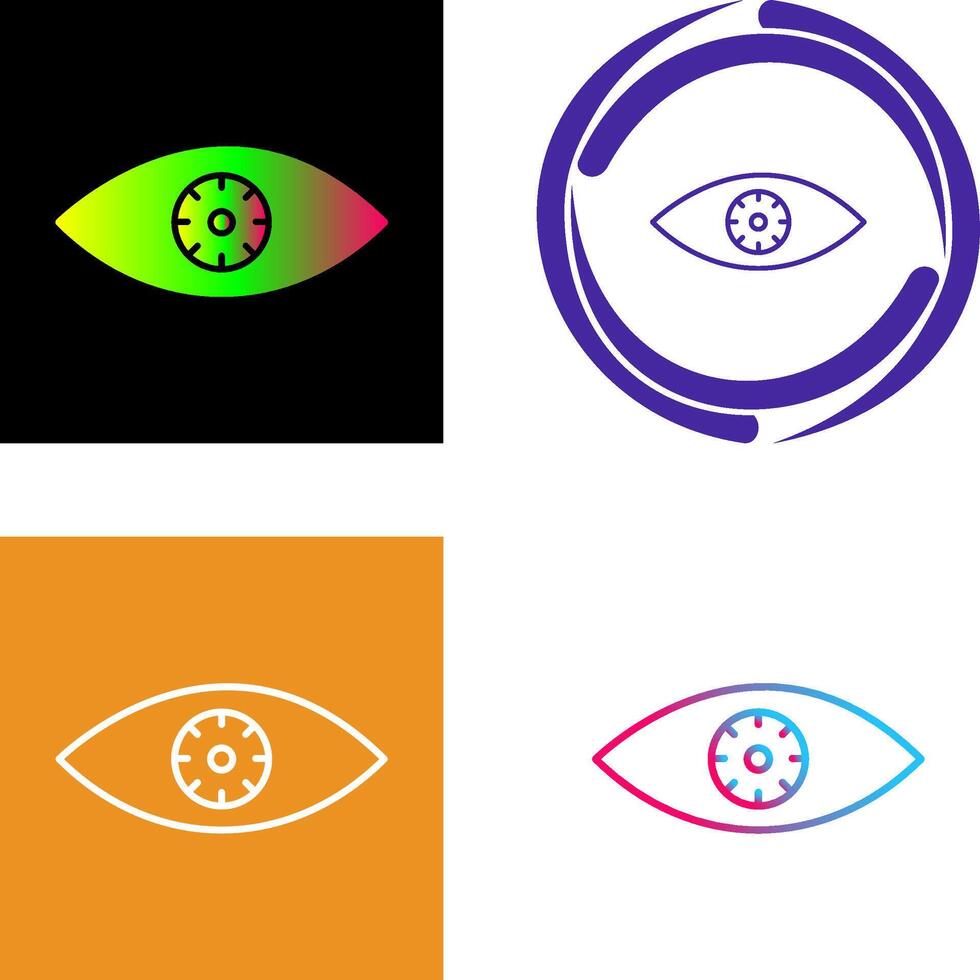 Supervision Icon Design vector