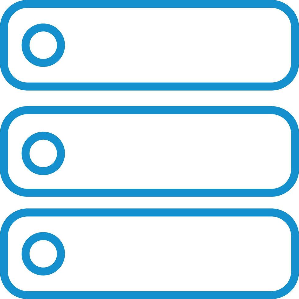 Storage data icon symbol image for database illustration vector