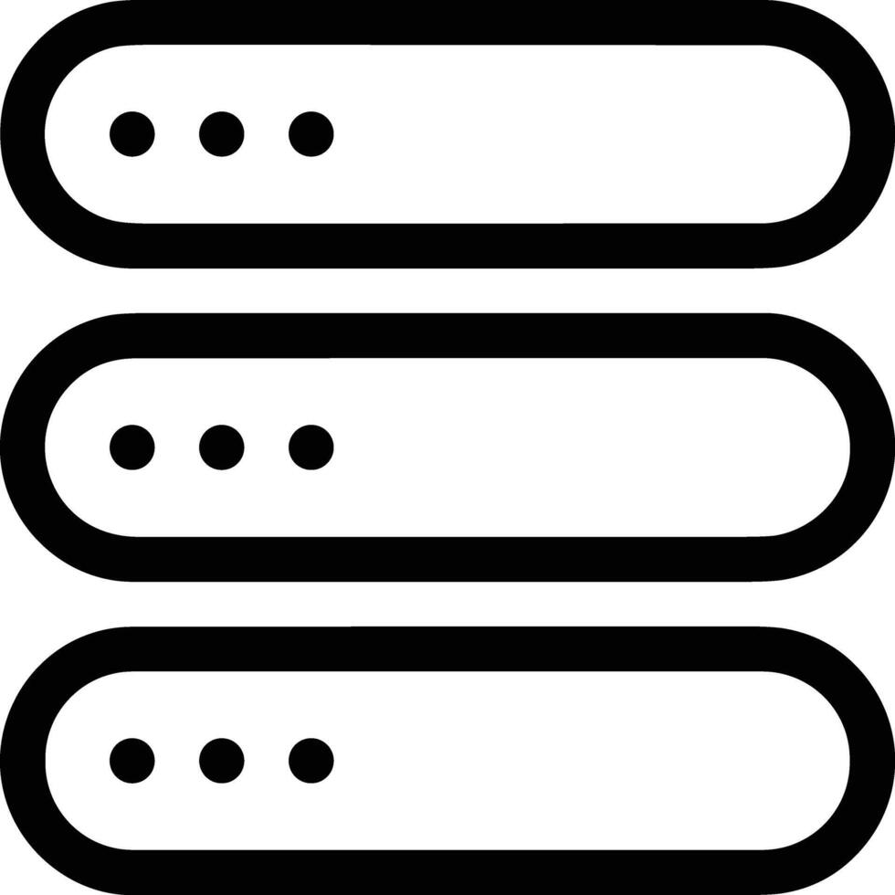Storage data icon symbol image vector