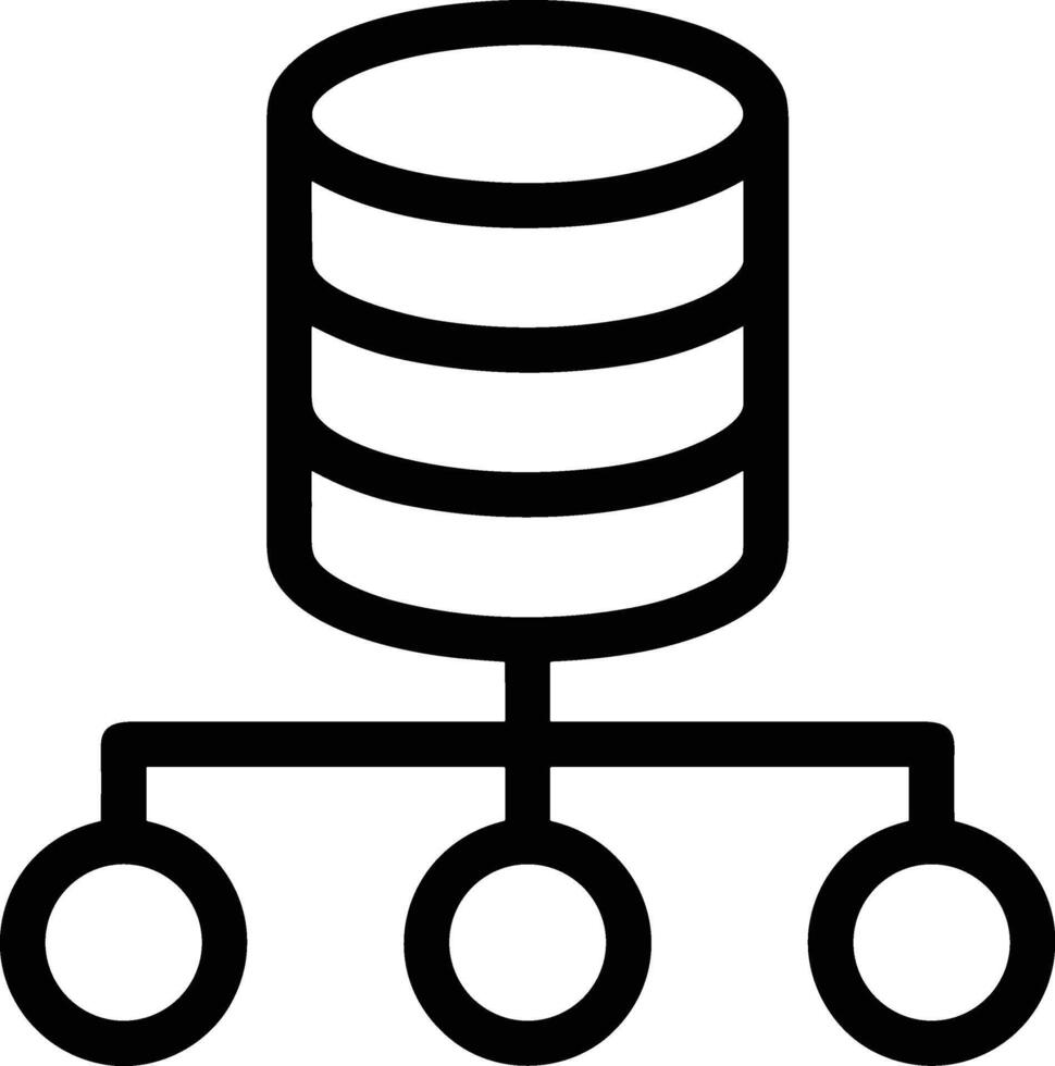 Storage data icon symbol image vector