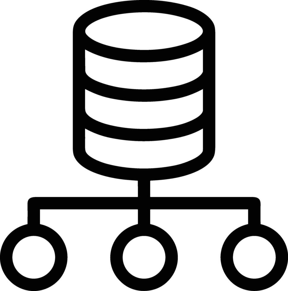 Storage data icon symbol image vector