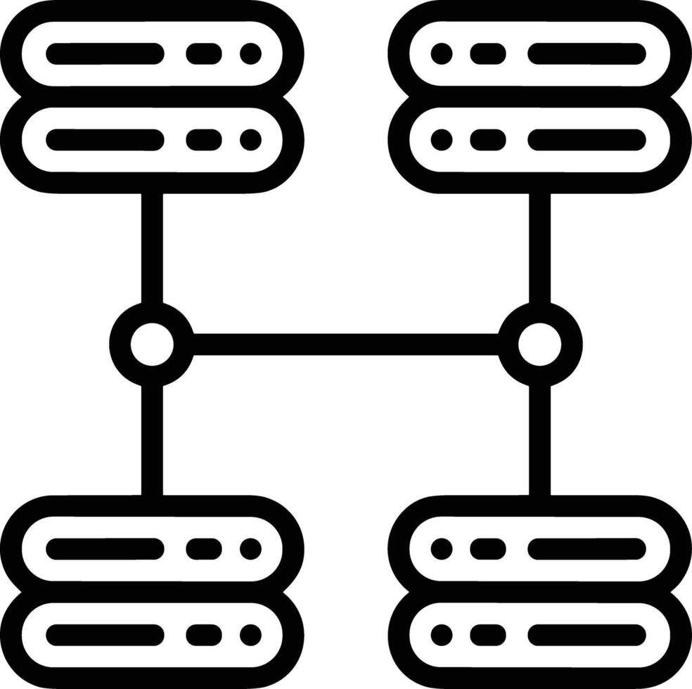 Storage data icon symbol image vector