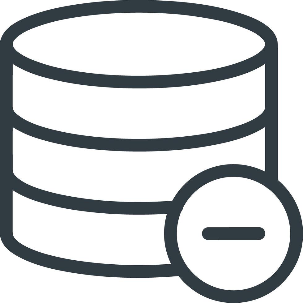 Storage data icon symbol image vector