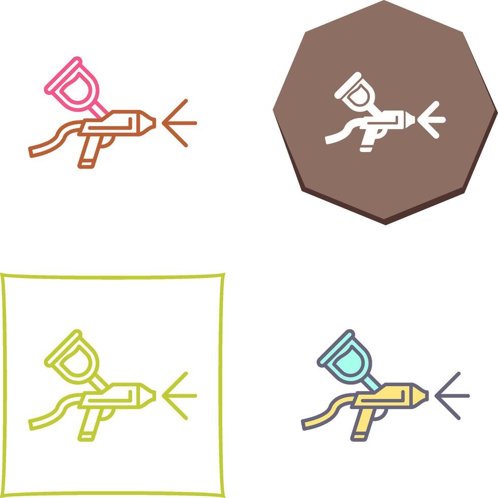 Airbrush Icon Design vector