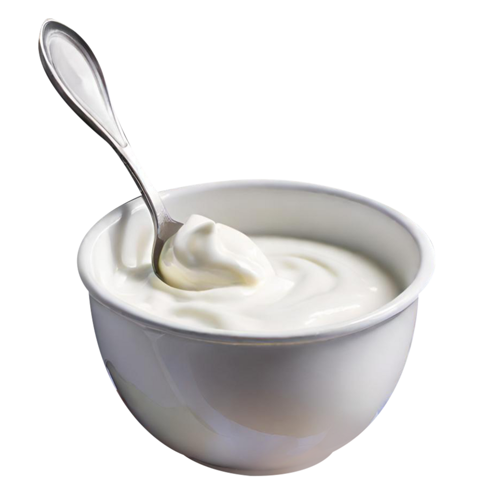 acida crema nel ciotola e Maionese Yogurt png