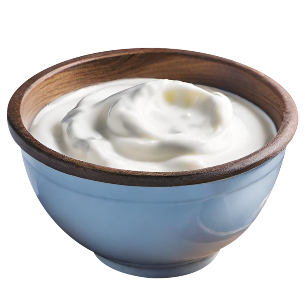acida crema nel ciotola e Maionese Yogurt png