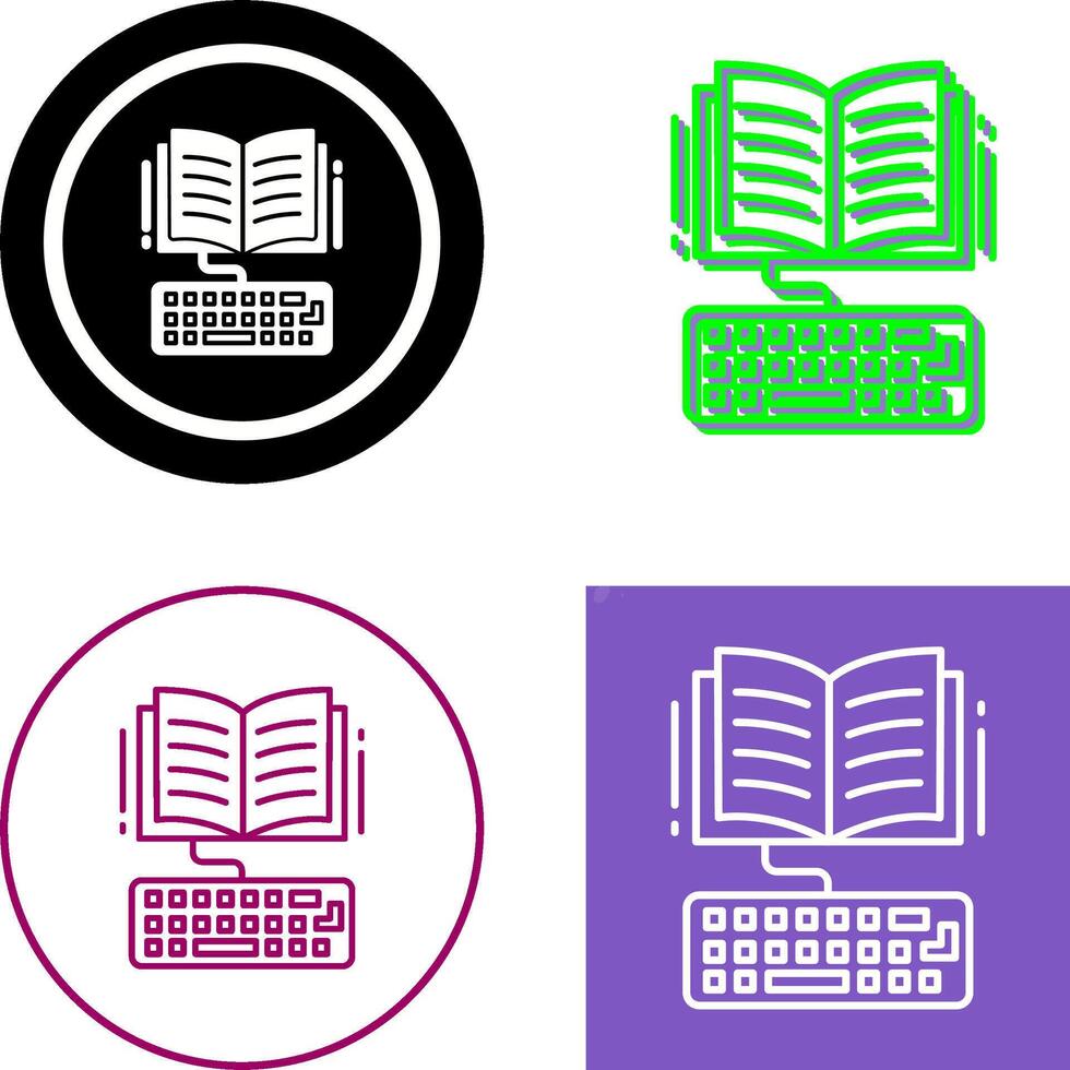 Study Icon Design vector