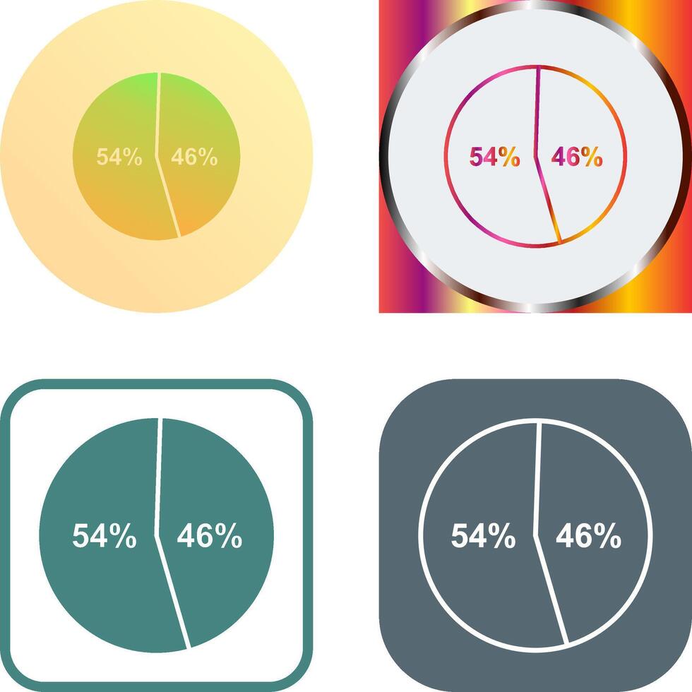 Candidate Stats Icon Design vector