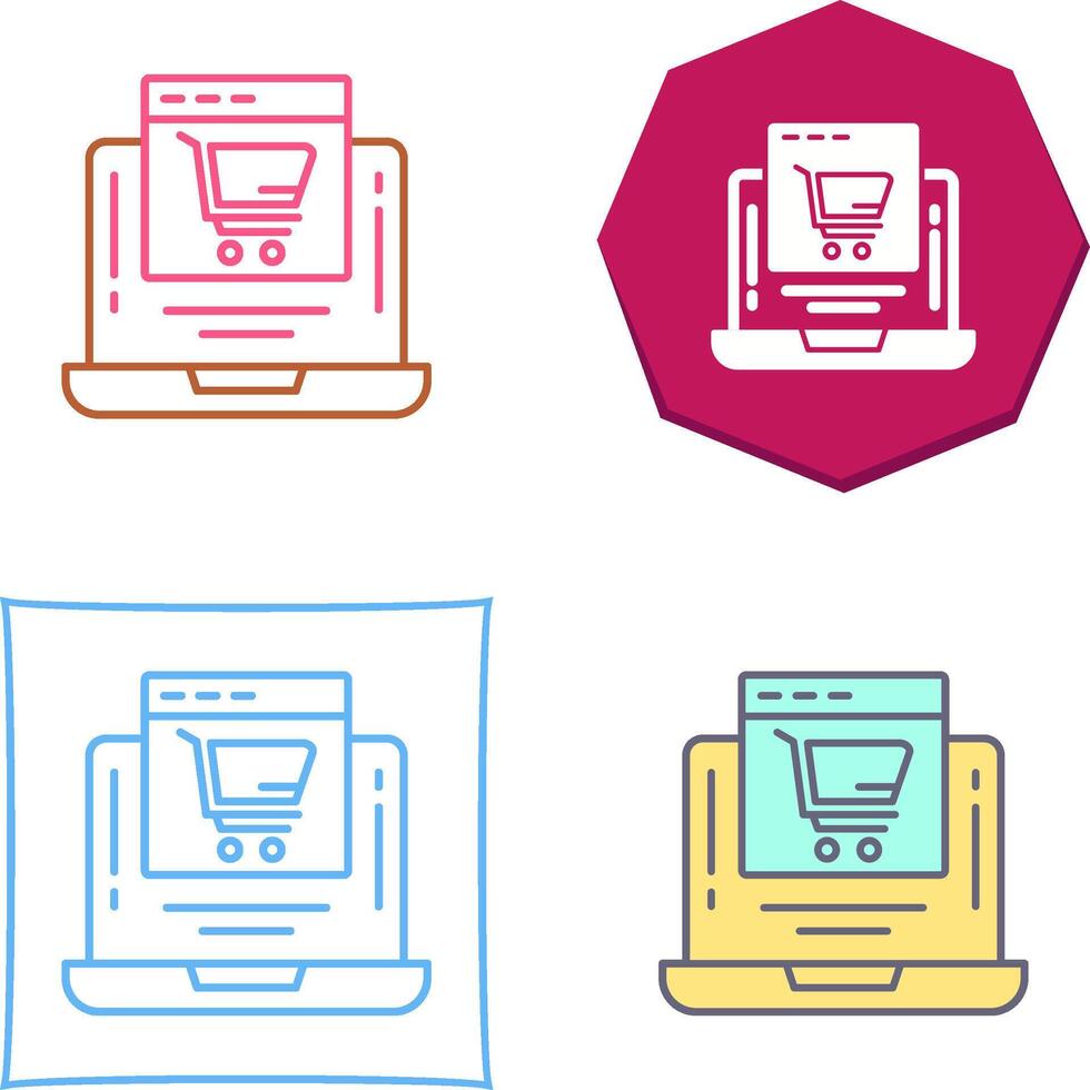 Add to Cart Icon Design vector