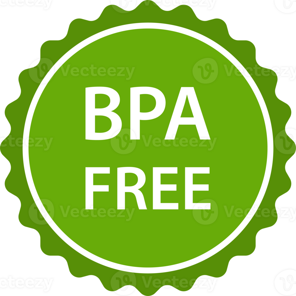 BPA FREE bisphenol A and phthalates free icon non toxic plastic sign for graphic design, logo, website, social media, mobile app, UI illustration png