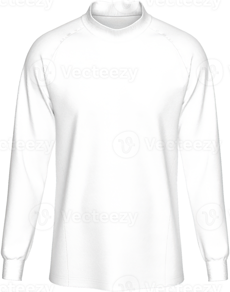 mockup template jersey football white shirt soccer front view long sleeves short sleeves transparent png