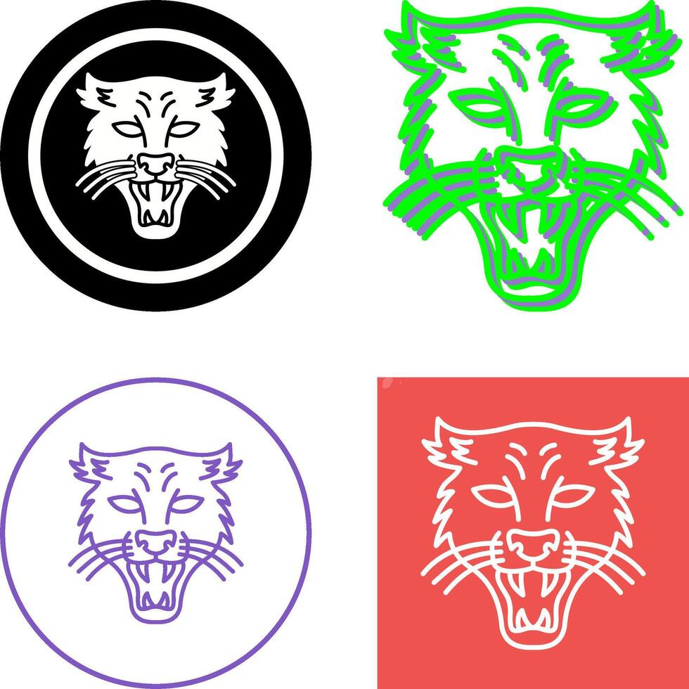 Puma Icon Design vector