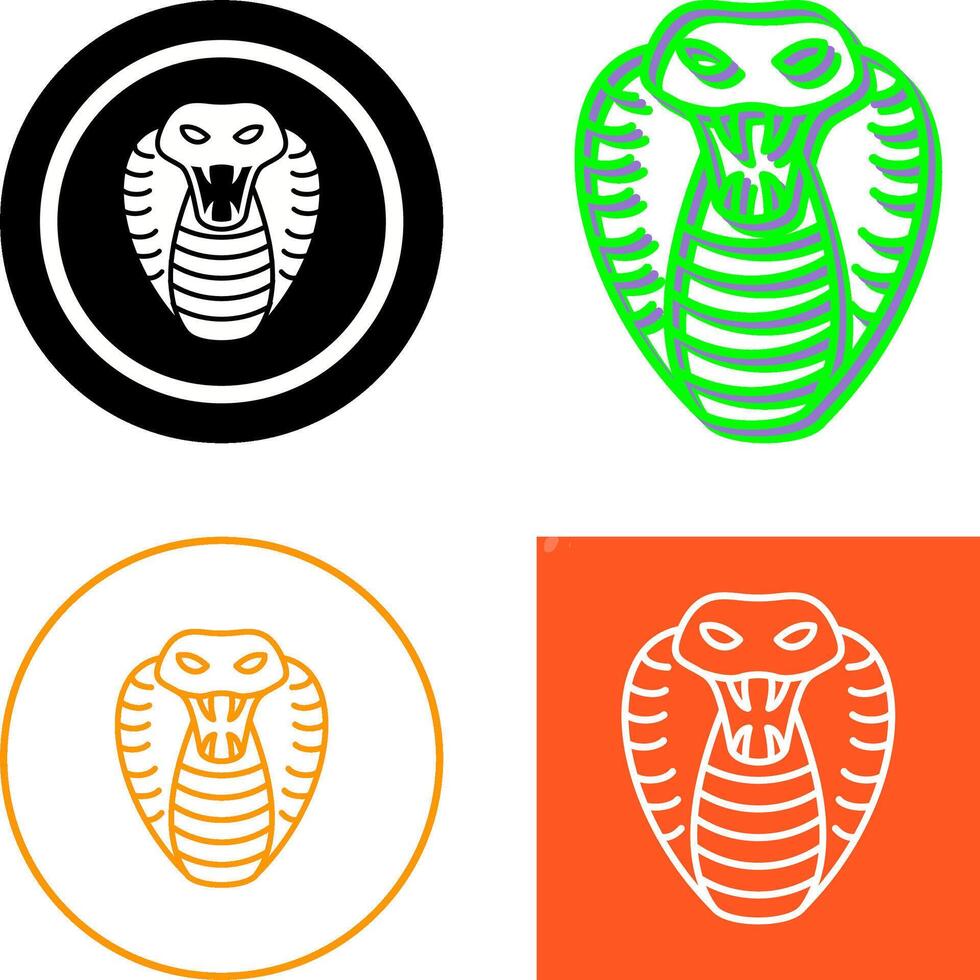 Snake Icon Design vector