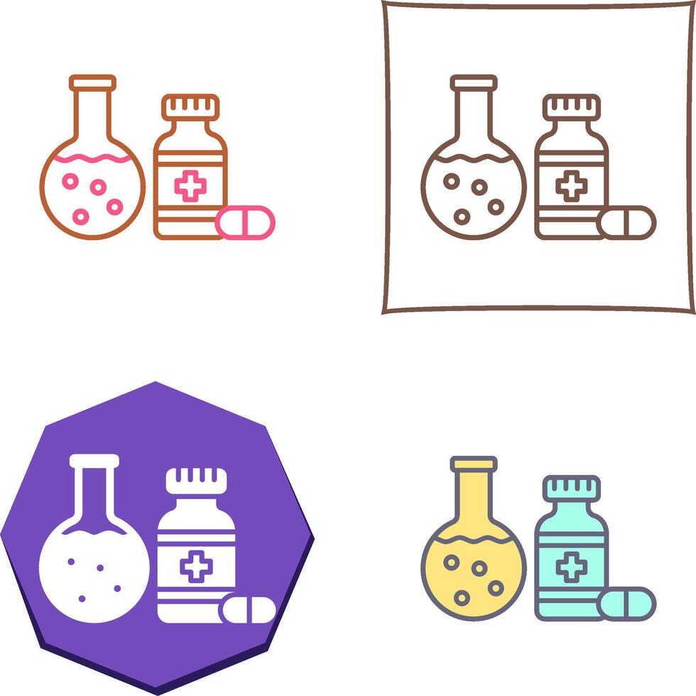 Pharmaceutical Icon Design vector