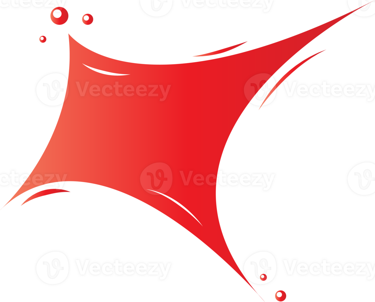 ster bubbel toespraak grens kader gradiant ontwerp voor decoratie of hightlight tekst woord uitverkoop prijs png